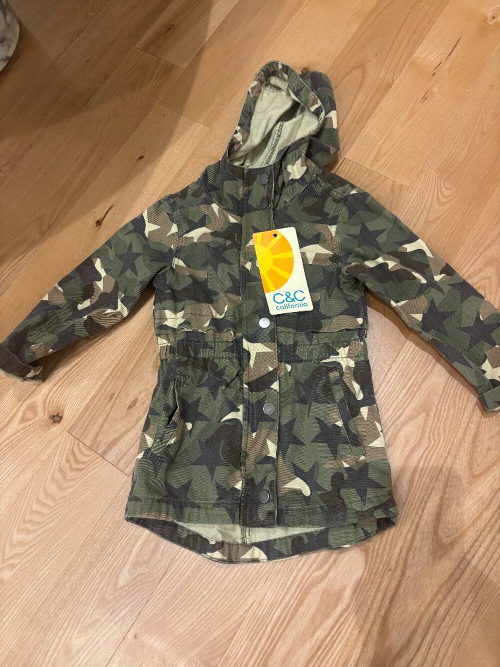 C&C California Camo Hooded Jacket | Children's 3T NWT